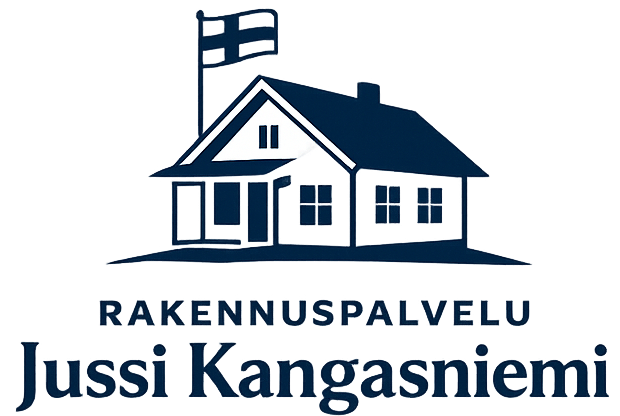 Rakennuspalvelu Jussi Kangasniemi logo